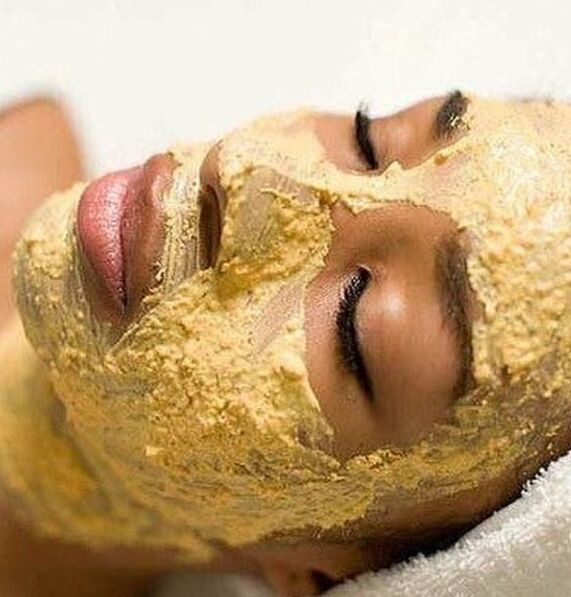 Gingermaske mit Hebeffekt